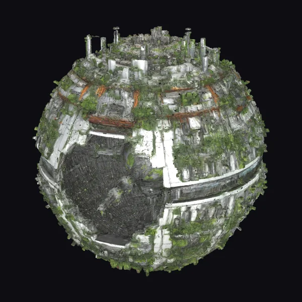 Abandoned Urban Sphere
