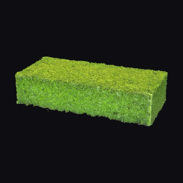 Mossy Green Wall Block