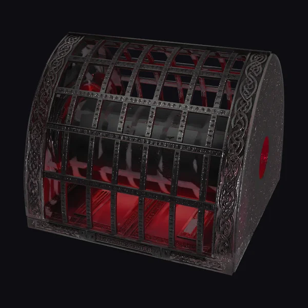 Ornate Metal Treasure Box