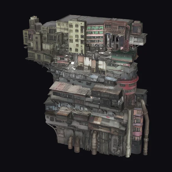 Cliffside Megacity Ruins