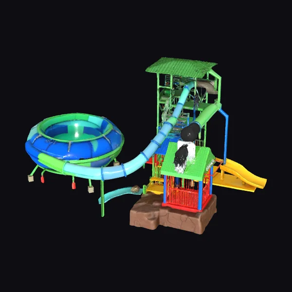 Waterpark Play Structure