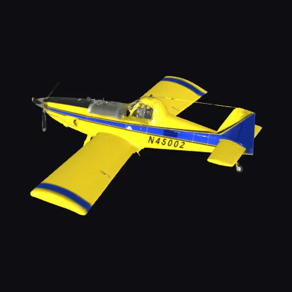 Yellow Single Engine Plane