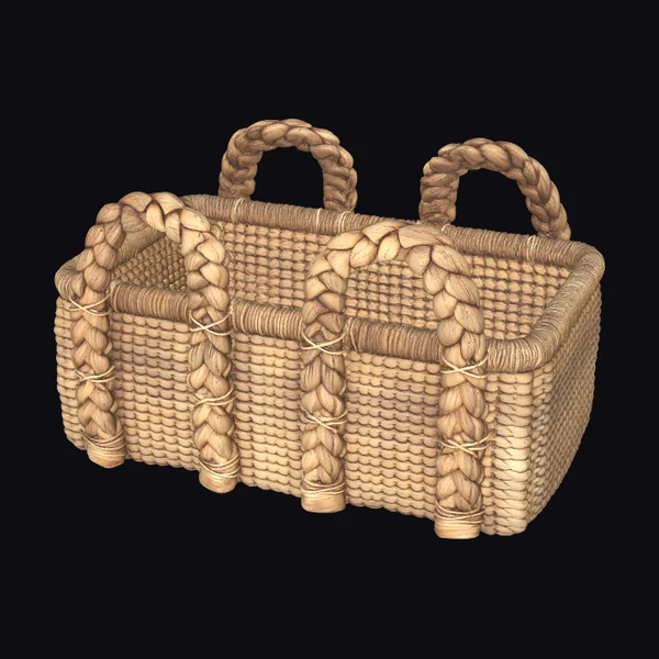 Woven Rectangular Basket